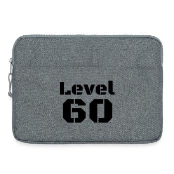 Level 60 - Laptop bag 15" - heather grey - Front