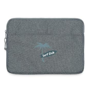 Surf Club Palm Beach Hawaii Surfboard Ocean Vibes - Sacoche pour ordinateur portable 15 pouces - gris chiné - Devant