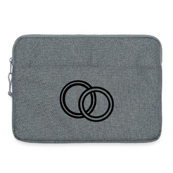 betrothal - Laptop bag 15" - heather grey - Front