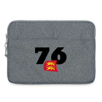 Seine-Maritime - Normandie - Frankreich - Laptoptasche 15" - Grau meliert - Vorne