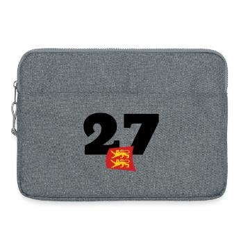 Normandie - Eure - 27 - Laptoptasche 15" - Grau meliert - Vorne
