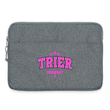Conception du Collège Pink Heimat de Trier Allemagne - Sacoche pour ordinateur portable 15 pouces - gris chiné - Devant