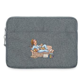 Will do it tomorrow - Laptop bag 15" - heather grey - Front