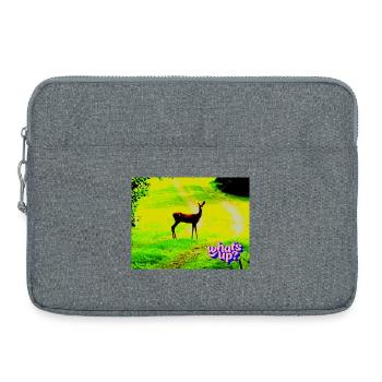 whats up - Laptop bag 15" - heather grey - Front