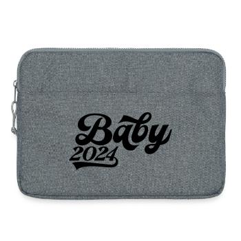 Bébé 2024 - Sacoche pour ordinateur portable 15 pouces - gris chiné - Devant