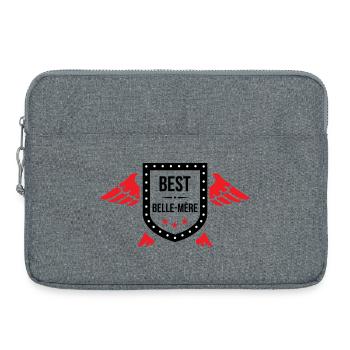 Meilleure Belle-Mère du Monde - Sacoche pour ordinateur portable 15 pouces - gris chiné - Devant