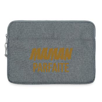 Maman parfaite - Sacoche pour ordinateur portable 15 pouces - gris chiné - Devant