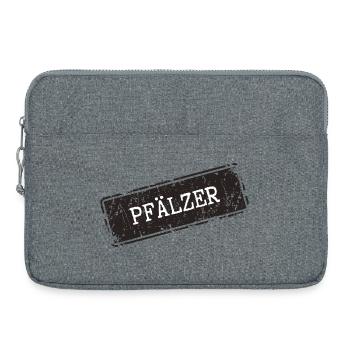 Palatinate Regional Print Design - Laptop bag 15" - heather grey - Front