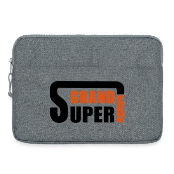 Super GRAND FRERE - Sacoche pour ordinateur portable 15 pouces - gris chiné - Devant