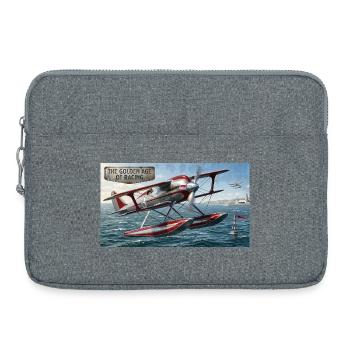 The Golden Age of Air Racing - Laptoptasche 15" - Grau meliert - Vorne
