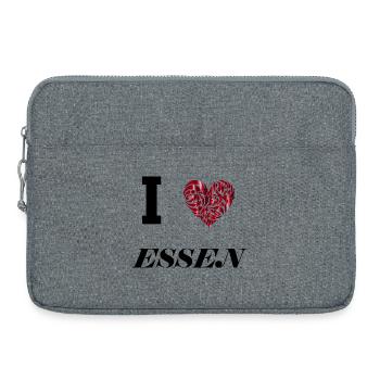 I love Essen - Laptoptasche 15" - Grau meliert - Vorne