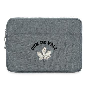 Vun de palz - Laptoptasche 15" - Grau meliert - Vorne