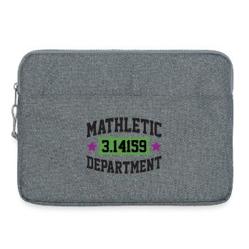 Mathletic Department - Laptop bag 15" - heather grey - Front
