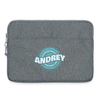 Andrey - Laptop bag 15" - heather grey - Front