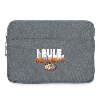 I_RULE - Laptop bag 15" - heather grey - Front