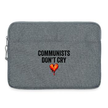 communists don't cry - Laptop bag 15" - heather grey - Front