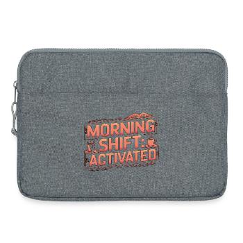Homeroom Teacher Morning Shift Activated Educator - Laptoptasche 15" - Grau meliert - Vorne