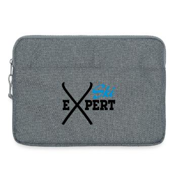 6254398 117220119 Ski - Laptop bag 15" - heather grey - Front