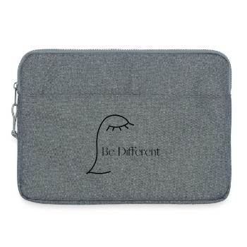 Anders sein als andere - Laptoptasche 15" - Grau meliert - Vorne
