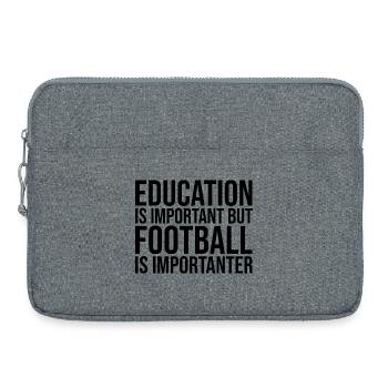 Football - Laptop bag 15" - heather grey - Front
