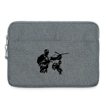 army - Laptop bag 15" - heather grey - Front
