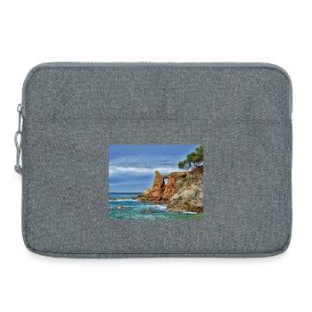 Sea Arch an der Klippenseite - Laptoptasche 15" - Grau meliert - Vorne