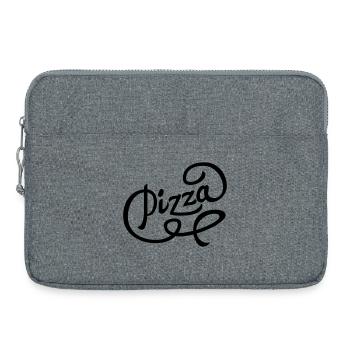 Pizza - Sacoche pour ordinateur portable 15 pouces - gris chiné - Devant