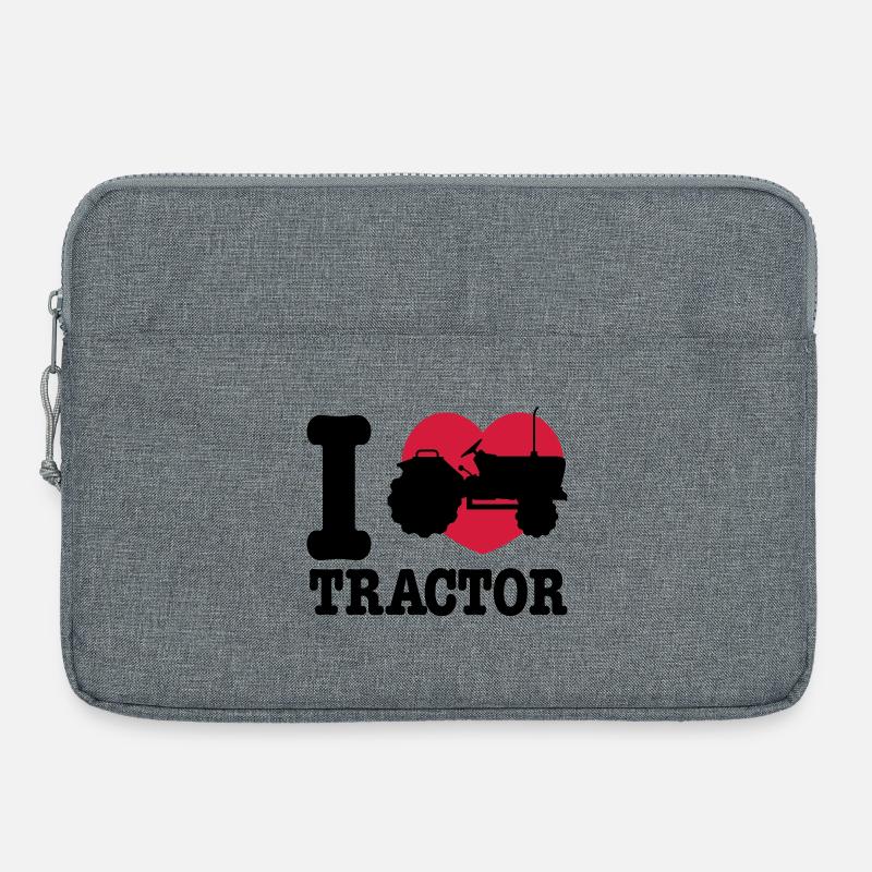 tractor - Laptop bag 15" - heather grey