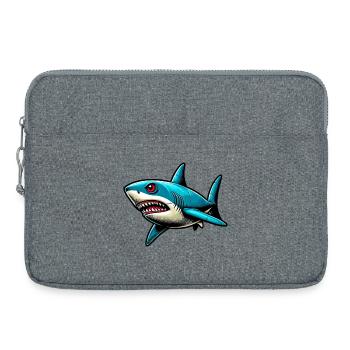 Shark - Laptop bag 15" - heather grey - Front