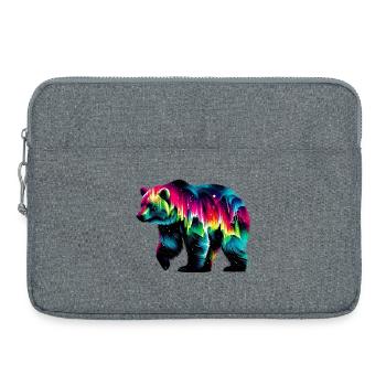Bär - Laptoptasche 15" - Grau meliert - Vorne