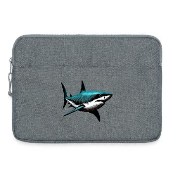 Shark - Laptop bag 15" - heather grey - Front