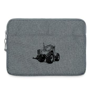 Der Grüne Koloss - Laptoptasche 15" - Grau meliert - Vorne