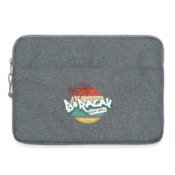 White Beach Boracay, Philippines - Laptop bag 15" - heather grey - Front