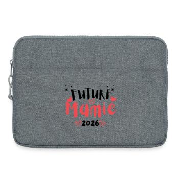 Future Granny 2026 - Laptop bag 15" - heather grey - Front