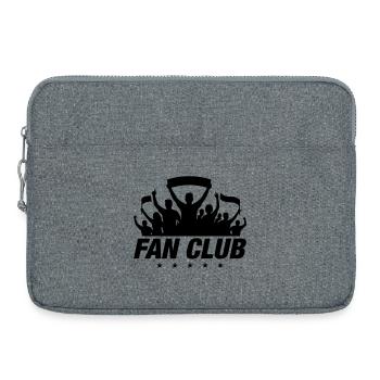 Fan Club Silhouette - Laptoptasche 15" - Grau meliert - Vorne