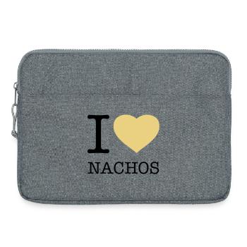 I LOVE NACHOS - Sacoche pour ordinateur portable 15 pouces - gris chiné - Devant