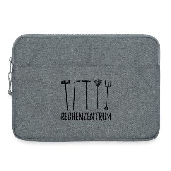 Rechenzentrum - Gärtner Garten Pflanzen - Laptoptasche 15" - Grau meliert - Vorne