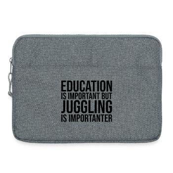 Jonglage - Laptoptasche 15" - Grau meliert - Vorne