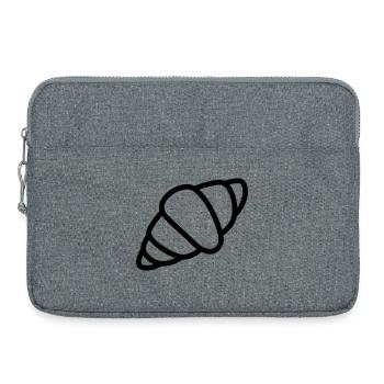 crescent - Laptop bag 15" - heather grey - Front