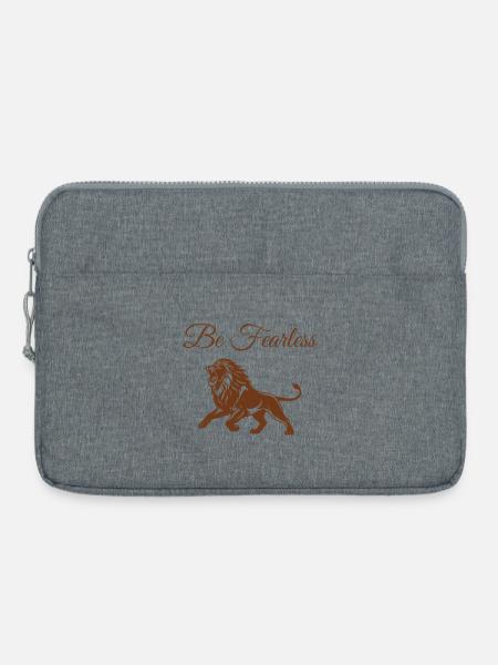 Sigura-Design Sei furchtlos - Laptoptasche 15" - Grau meliert
