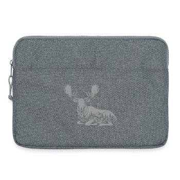 Elk - Laptop bag 15" - heather grey - Front
