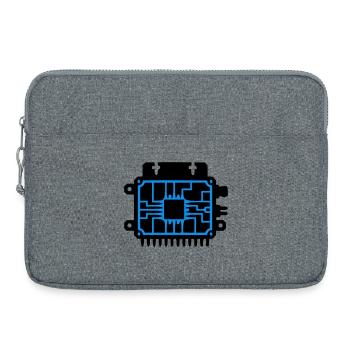 Microchip PCB IT Logo - Laptop bag 15" - heather grey - Front
