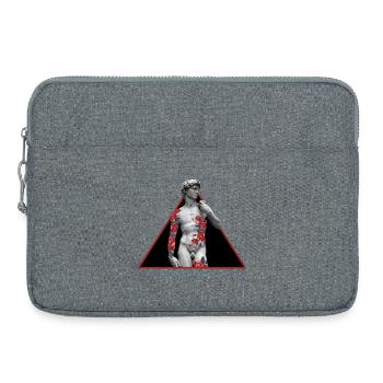 David Rose Tattoo - Laptop bag 15" - heather grey - Front