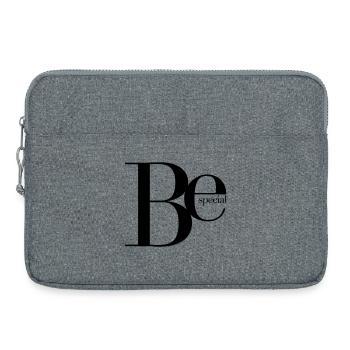 be special especially amazing great LOL unique - Laptop bag 15" - heather grey - Front
