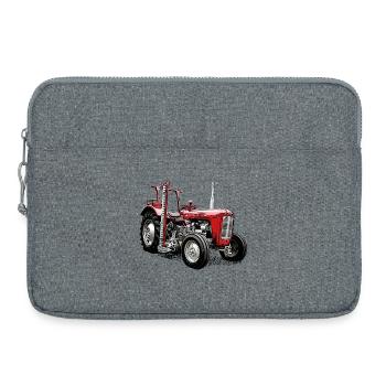 Tracteur faucheuse M F 35 - Sacoche pour ordinateur portable 15 pouces - gris chiné - Devant