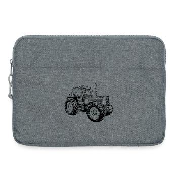 Traktor Turbo DT 160 90 - Laptoptasche 15" - Grau meliert - Vorne