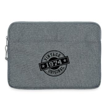 1974 ORIGINAL - Laptoptasche 15" - Grau meliert - Vorne