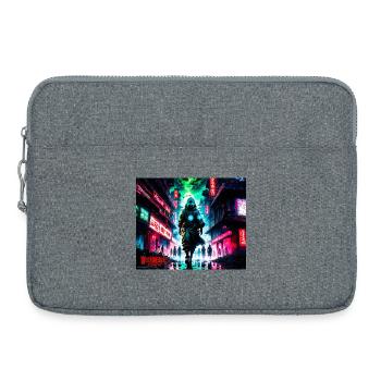 city apocalyptic - Laptoptasche 15" - Grau meliert - Vorne