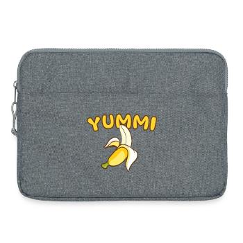 YUMMI - A Matter of Taste - Laptop bag 15" - heather grey - Front