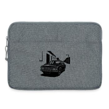 Ostblock Limousinen-Legende - Laptoptasche 15" - Grau meliert - Vorne